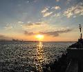 淡水漁人碼頭夕陽