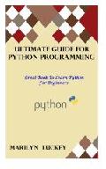 Download here Ultimate Guide For Python Programming book